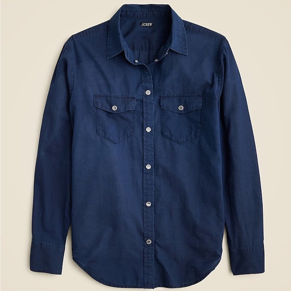 J. Crew Garçon Classic Fit Western Inspired Long Sleeve Shirt - Picture 1 of 9
